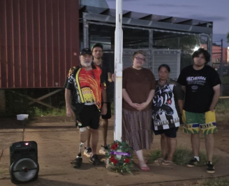 Gunbalanya Anzac day service