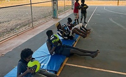 New mobile gym in Maningrida