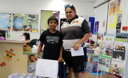 Jabiru art competition winner