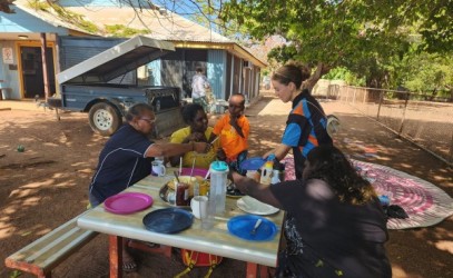 Warruwi mums breakfast 