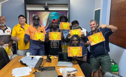 Warruwi red dust healing workshop