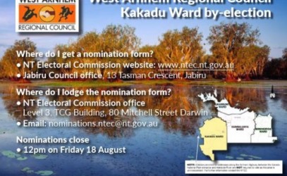 West Arnhem Kakadu by-election 