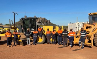 Machinery training in Gunbalanya 