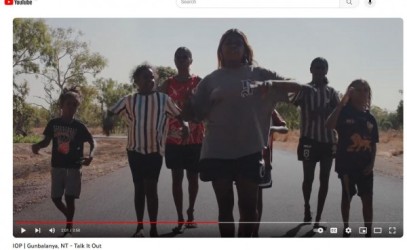 Gunbalanya music video screenshot 