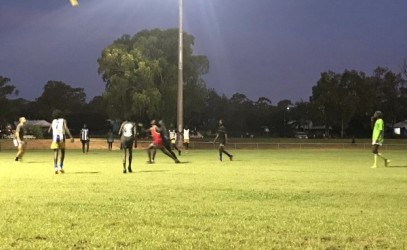 Maningrida football oval under lights 