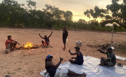 Men's yarning space program launched in Warruwi