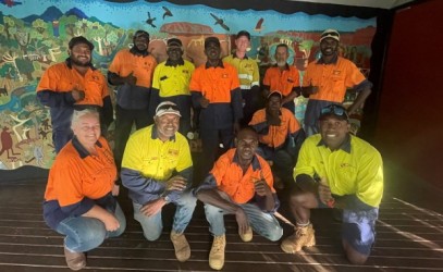 Group working together on the Ranger ready program 