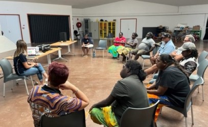 People of West Arnhem attending the community safety forum