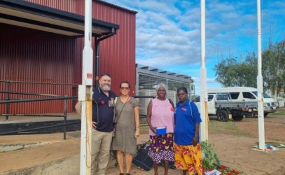 West Arnhem community celebrating ANZAC day