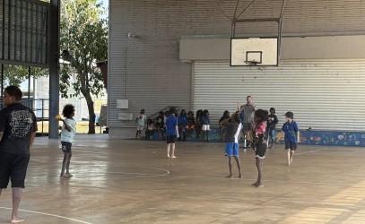 Softball in Gunbalanya