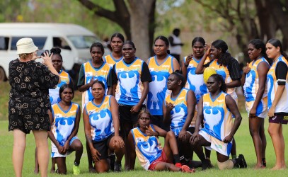 Maningrida women's AFL team