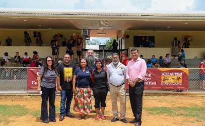 Maningrida Changerooms opening event