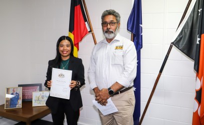 Jabiru Citizenship Ceremony - Mary Ann
