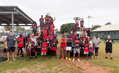 Gunbalanya YSR Football with Clontarf