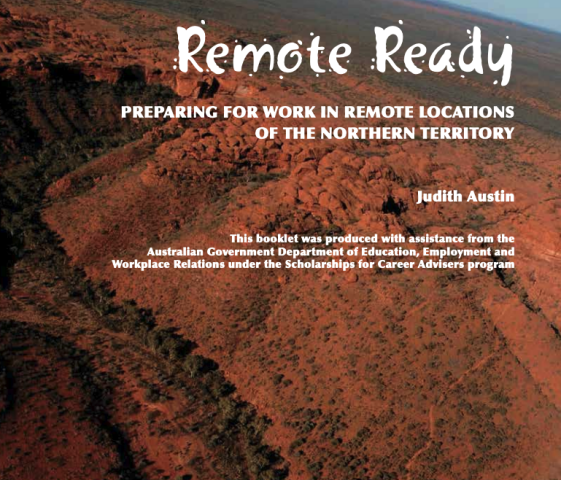 Preparing for work in remote locations of the Northern Territory 