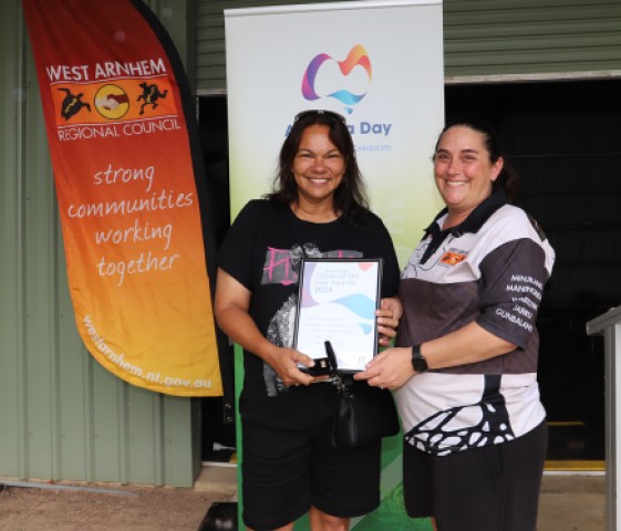 WARC_Jabiru Splash Citizen of the Year Award winner Rachel Hampton