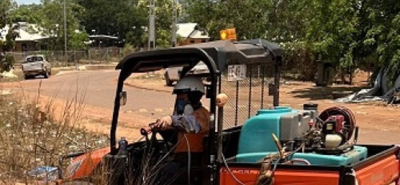 Weed management activities under way in Maningrida