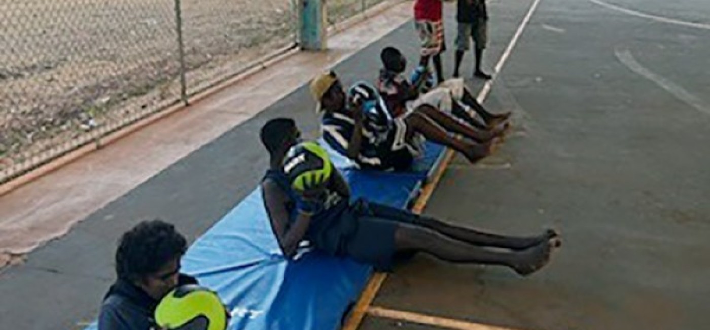 New mobile gym in Maningrida