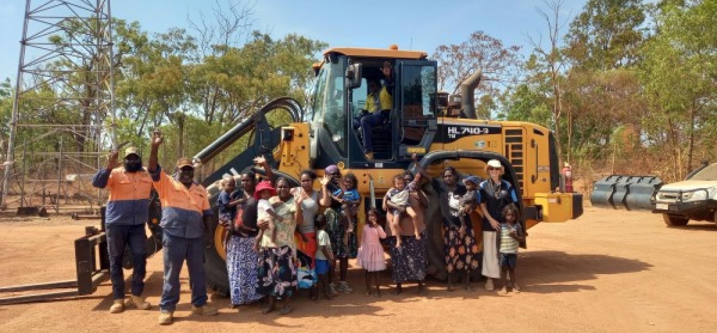 Special visit to Warruwi Council Workshop