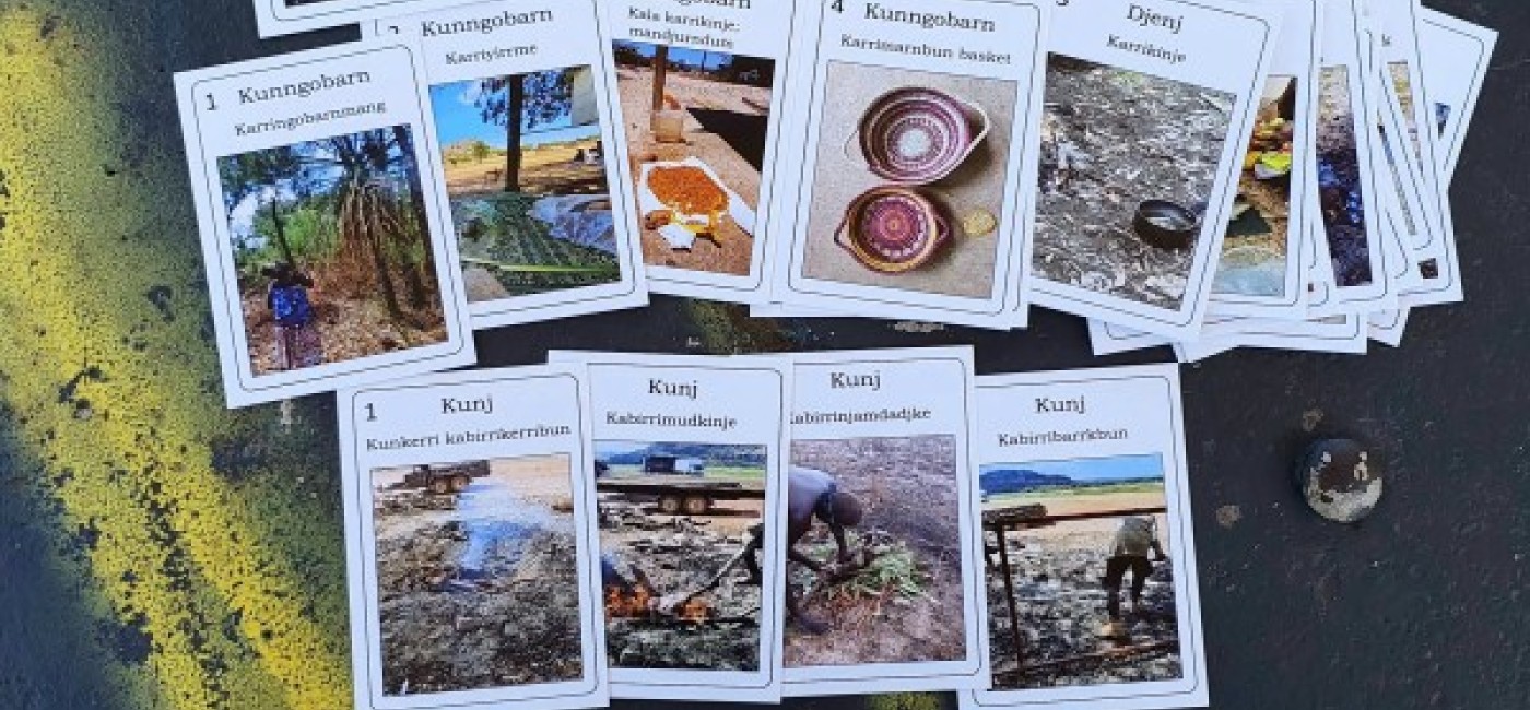 Kunwinjky language playing cards