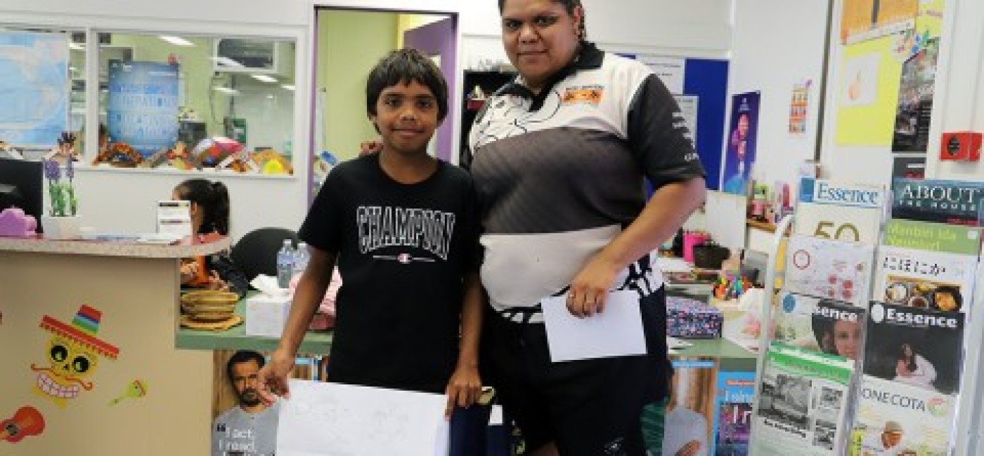 Jabiru art competition winner