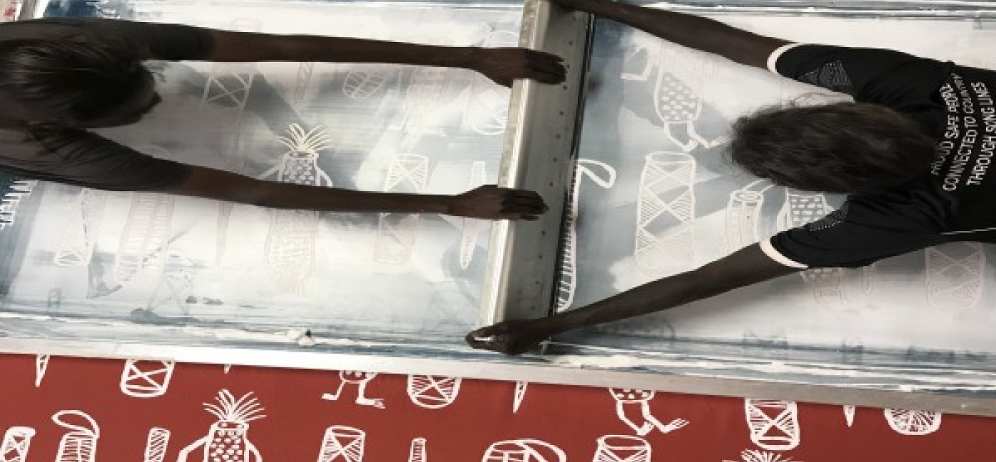 Printing fabric