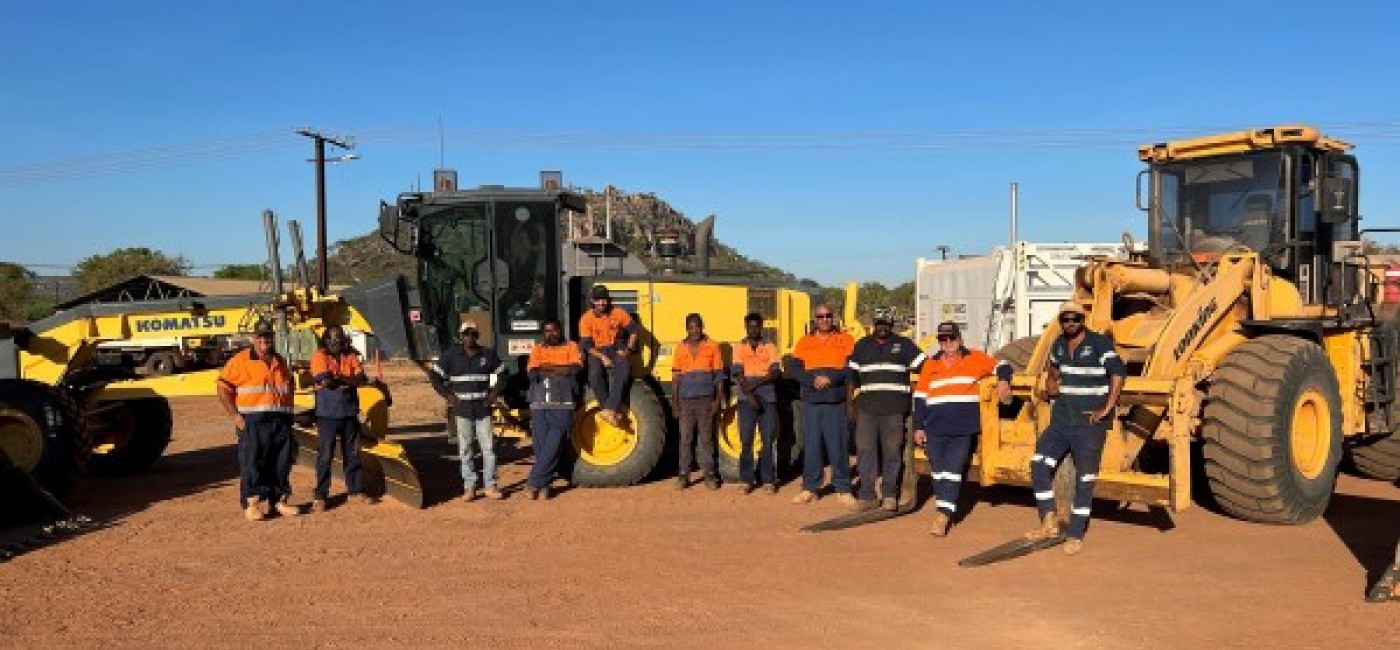 Machinery training in Gunbalanya 