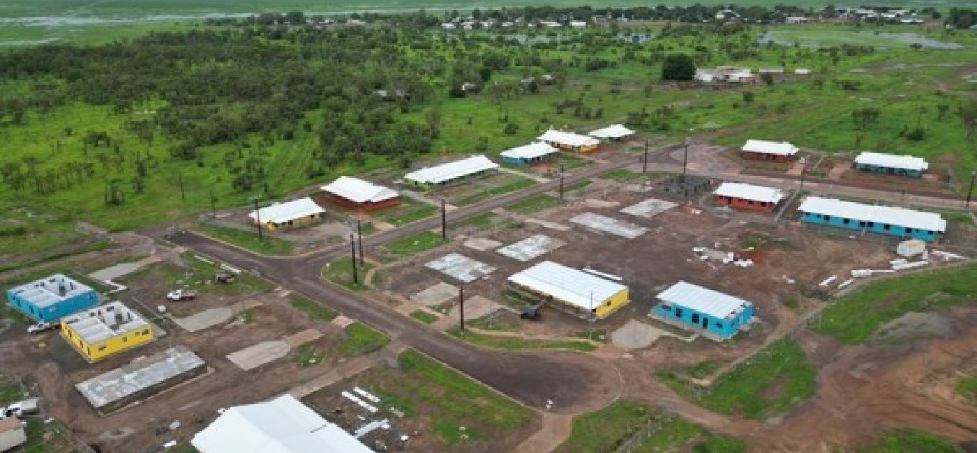 New subdivision in Gunbalanya