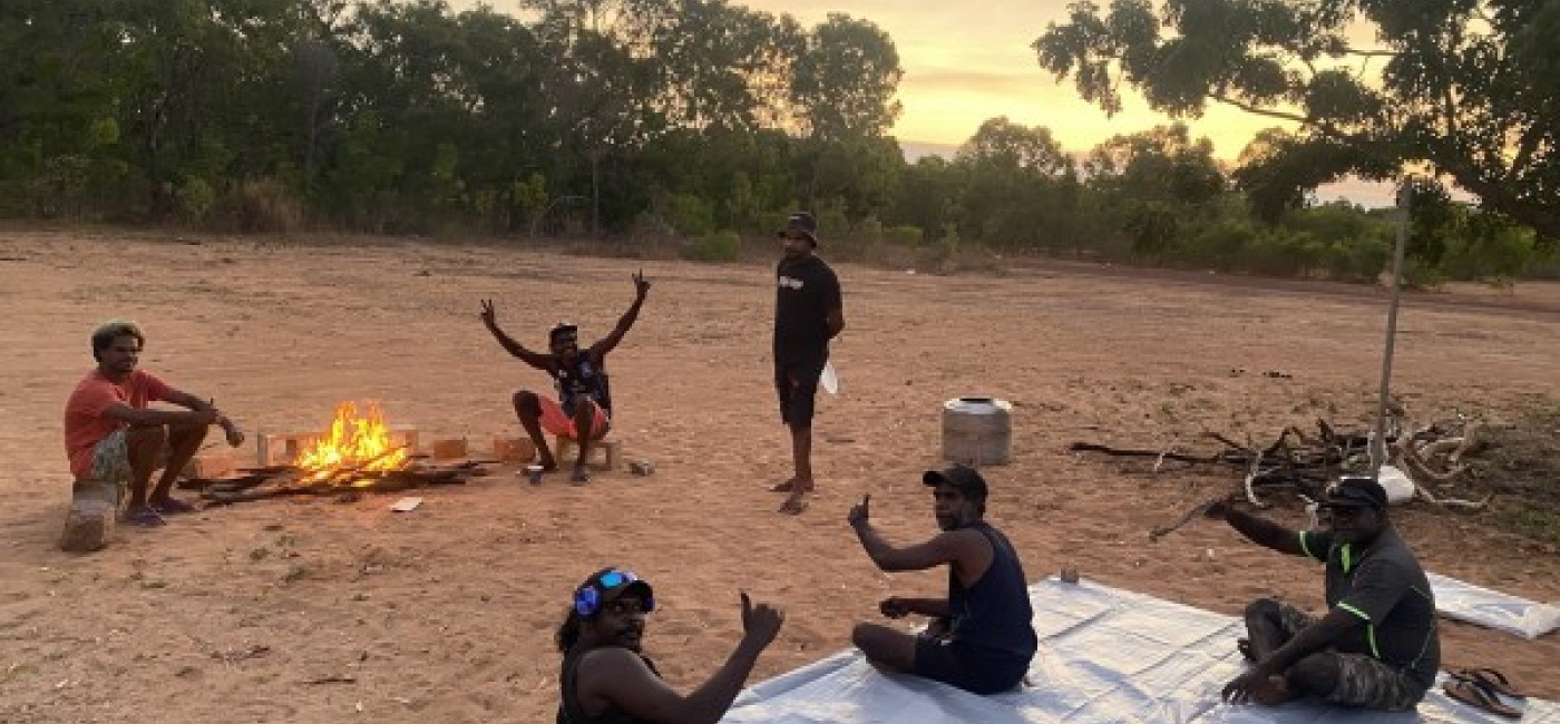 Men's yarning space program launched in Warruwi