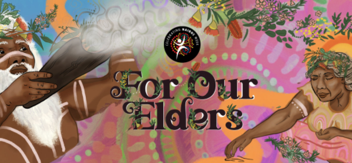Graphical image of community elders 