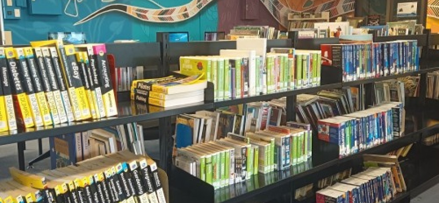 New furnishing in the Jabiru Library 