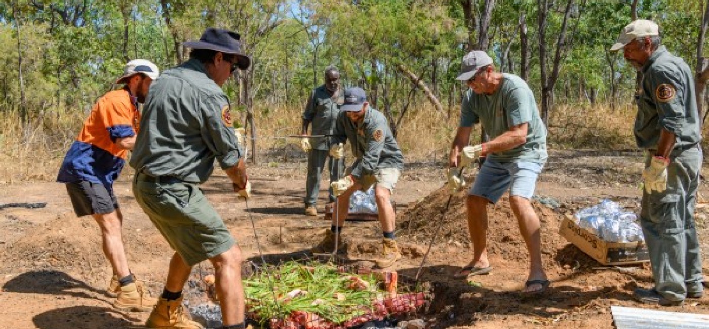 Preparing for the taste of Kakadu festival