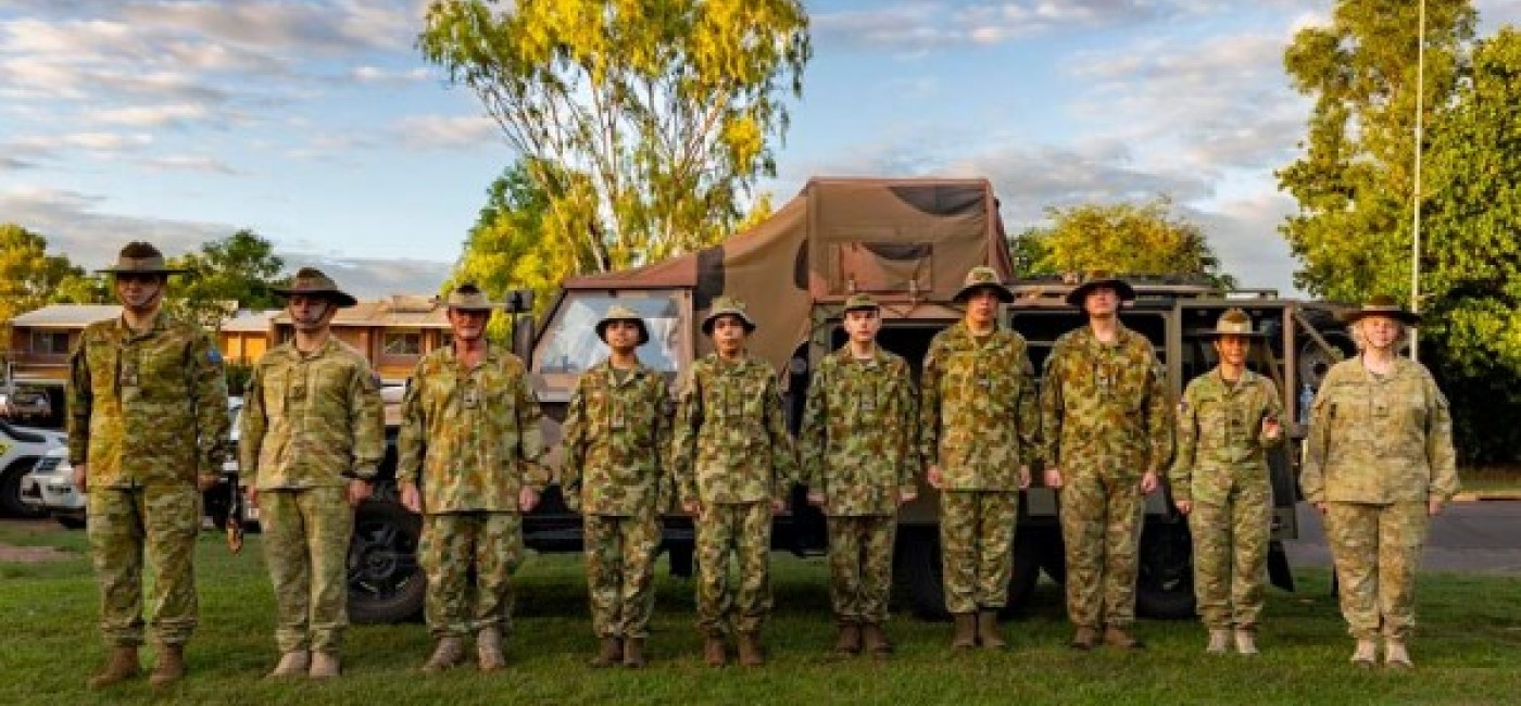 Jabiru anzac day service