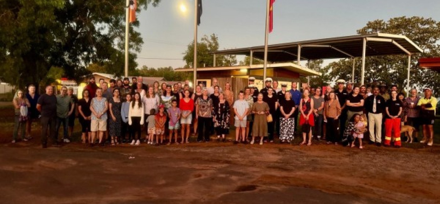 Maningrida anzac day service