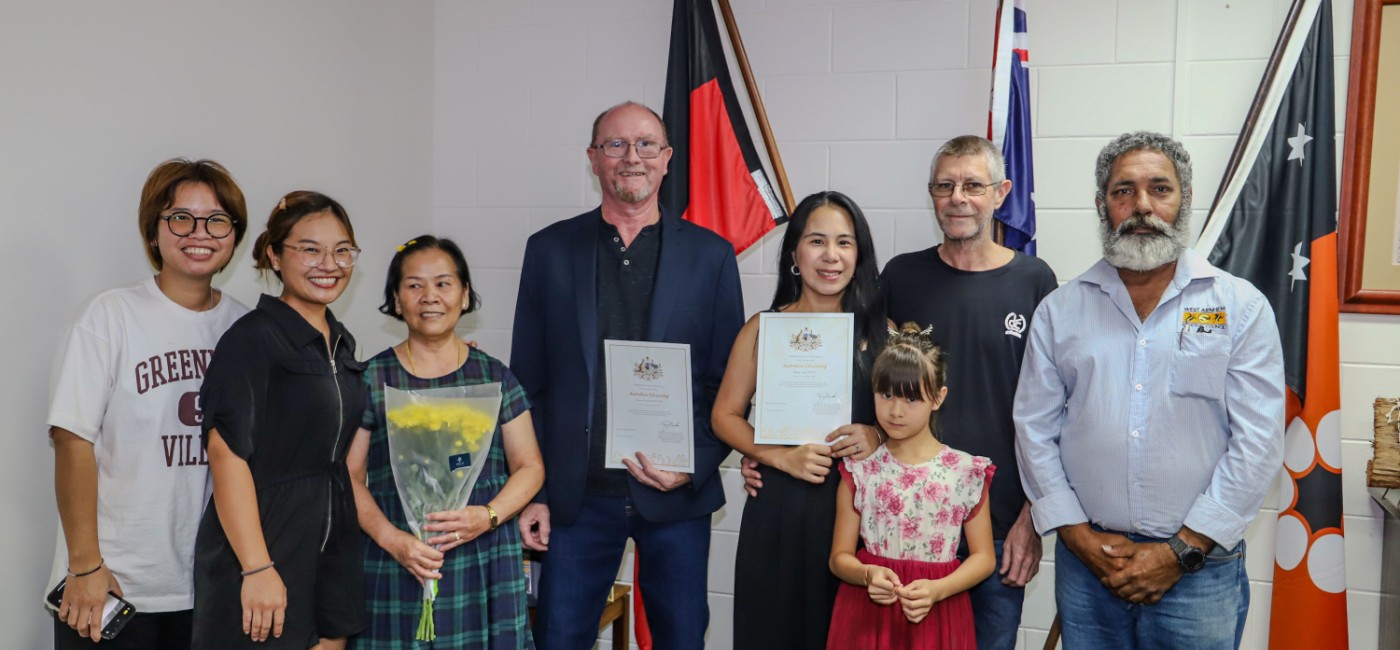 WARC citizenship ceremony