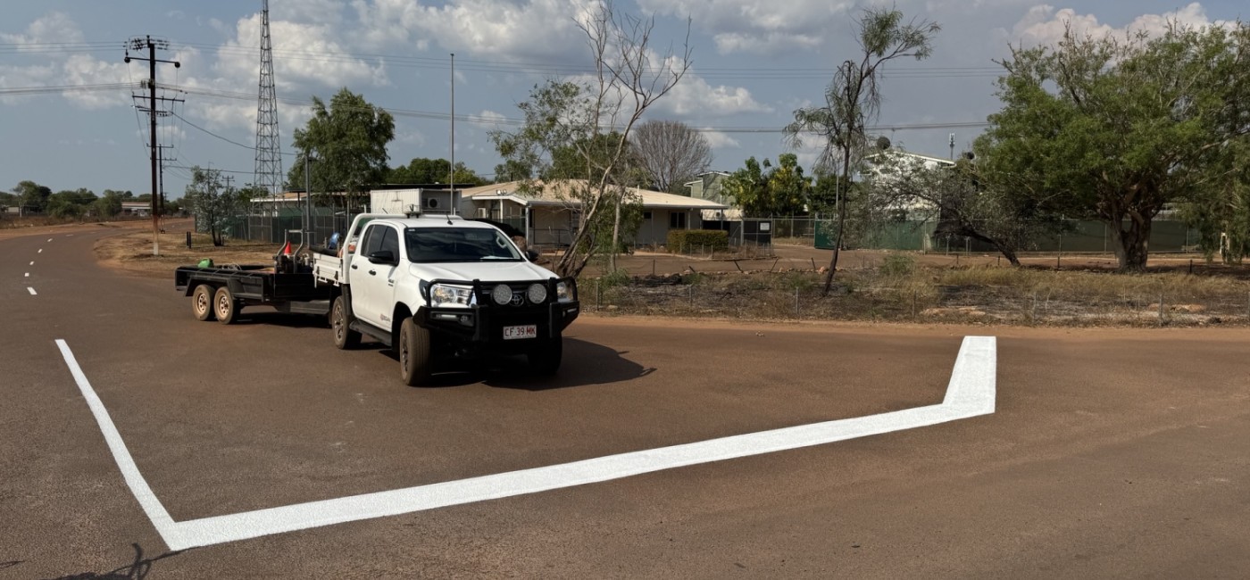 Gunbalanya road works