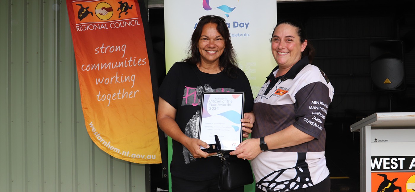 WARC_Jabiru Splash Citizen of the Year Award winner Rachel Hampton