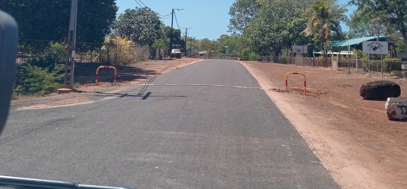 Warruwi road works