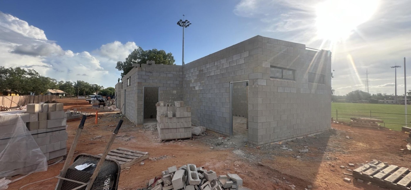 Maningrida change rooms