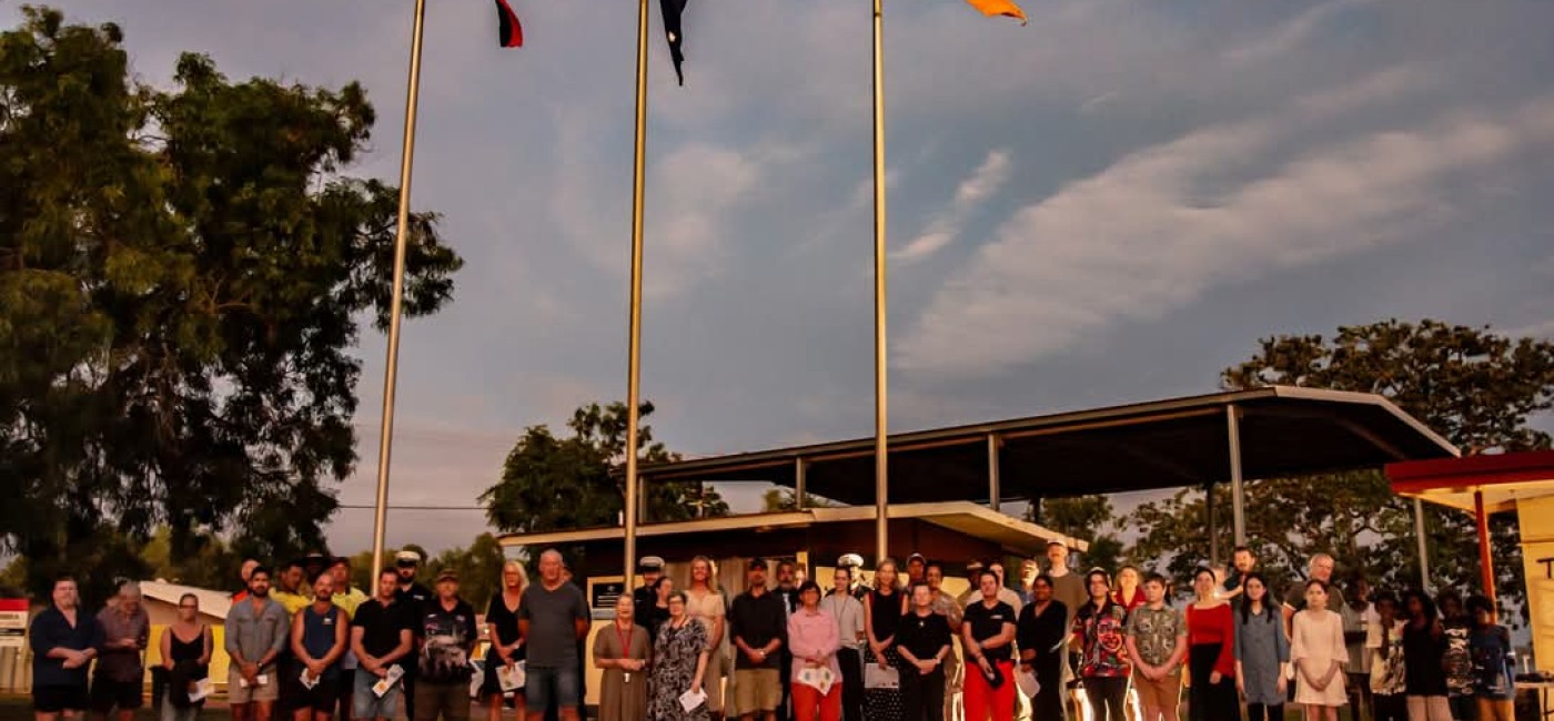 2025 ANZAC Day service in Maningrida