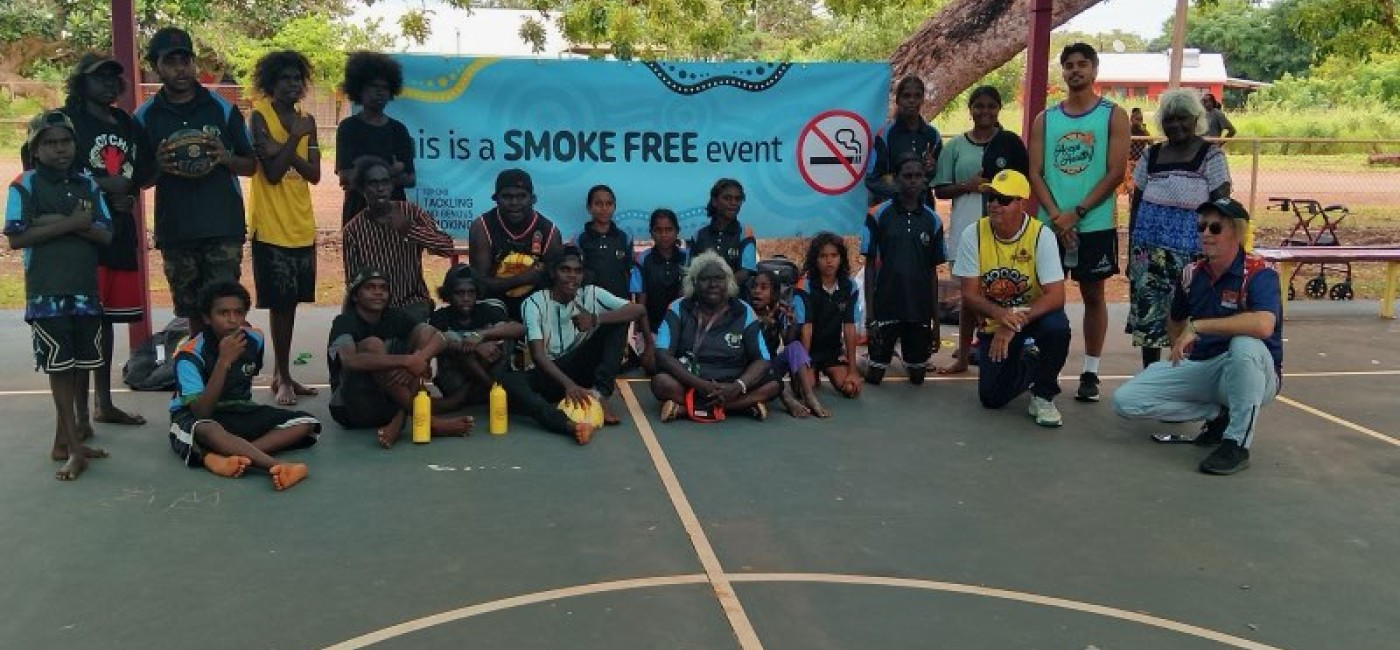 Warruwi Hoops for Health visit