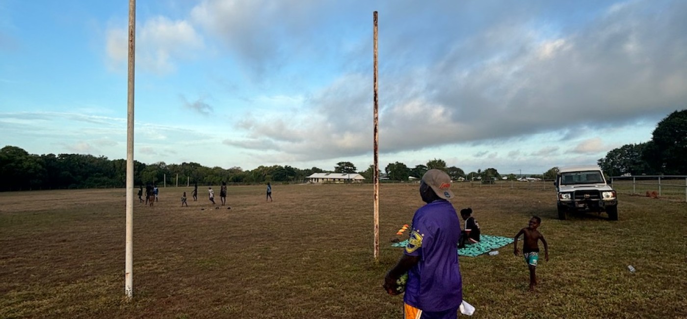 Minjilang YSR AFL training