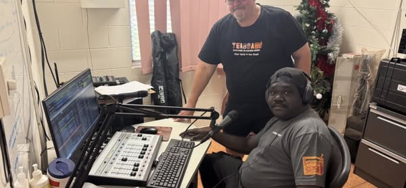 Radio training in Gunbalanya