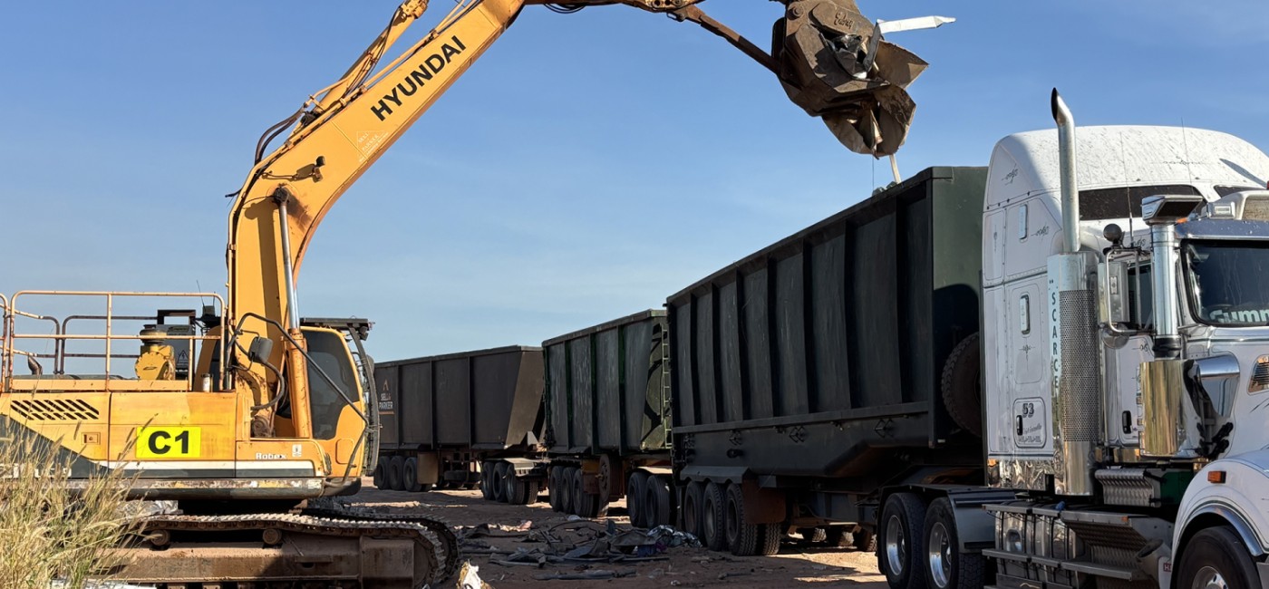 Jabiru scrap metal removed