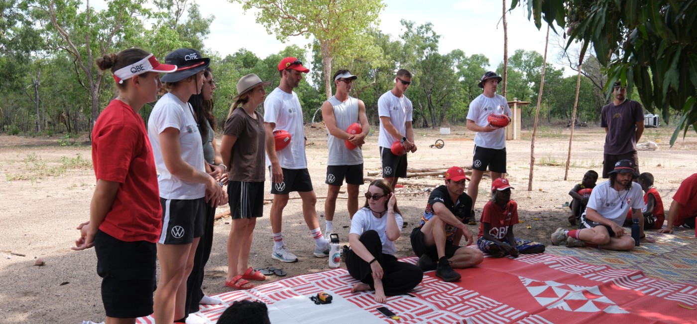 Maningrida Footy Festival with Sydney Swans