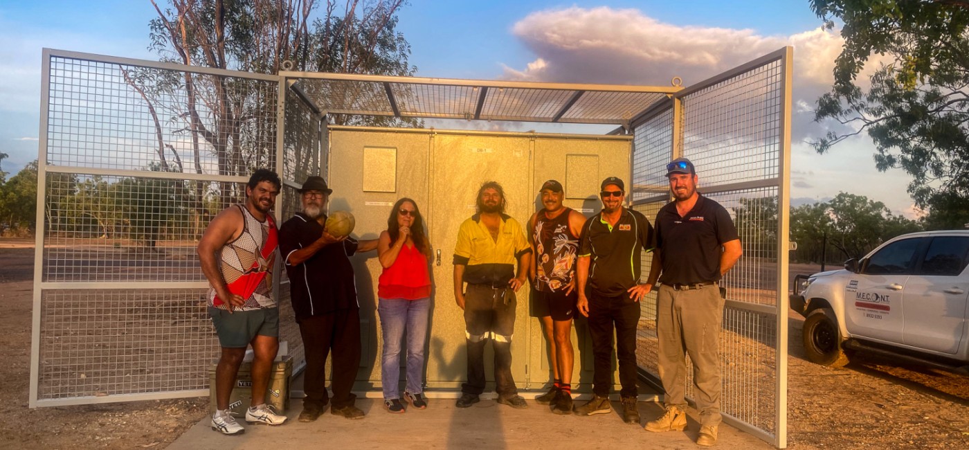 Jabiru Brockman Oval lights hand over