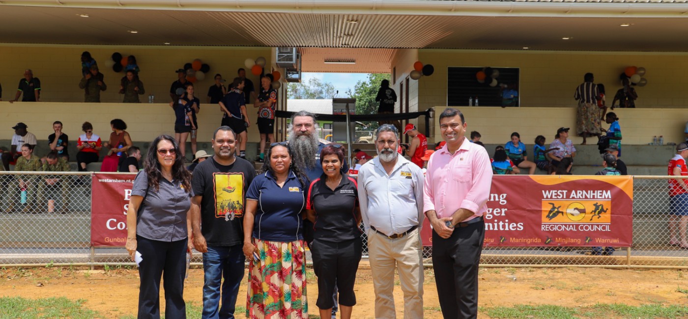 Maningrida Changerooms opening event