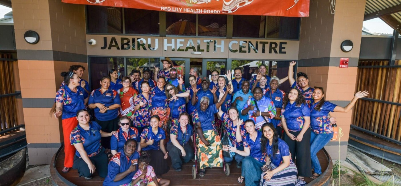 Red Lily - Jabiru Clinic Opening