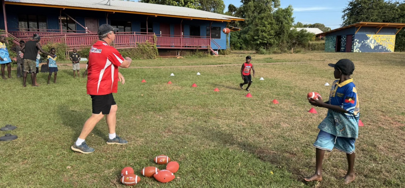 Flag Football visits
