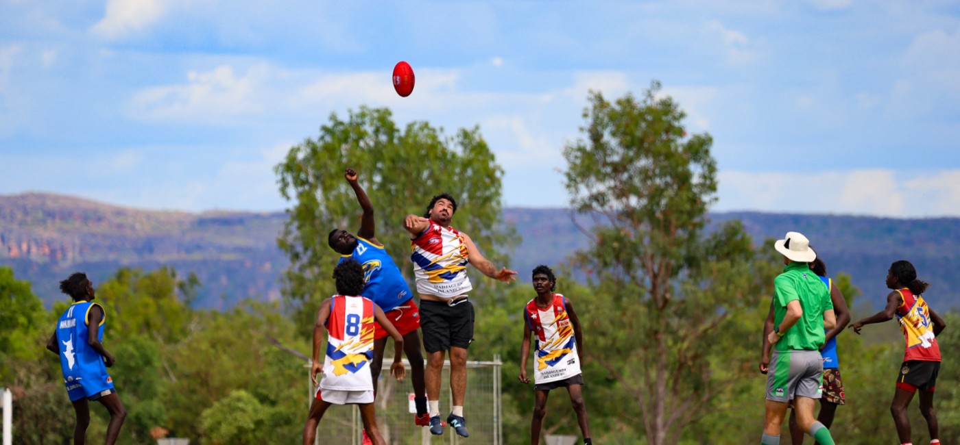 2025 Kurrung Sports Carnival - Warruwi plays Minjilang in Men's AFL Competition